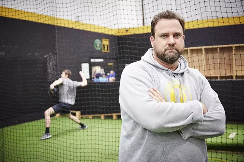 Brian Delunas' medical problems inspire his approach to training younger players. - STEVE TRUESDELL