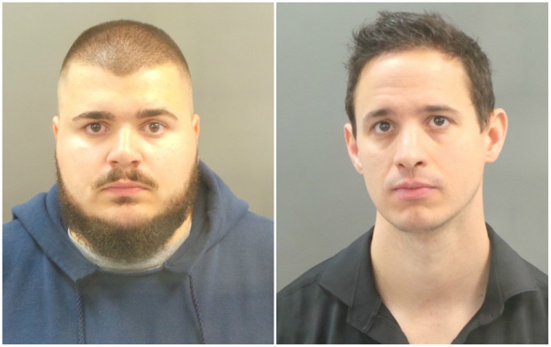 St. Louis police officer Emin Talic and Daniel O'Brien were among four cops charged in an alleged payroll scam. - IMAGES VIA SLMPD