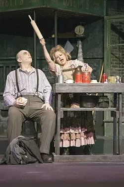 Lavonne Byers makes the worst pies in London, but Jonathan Hey only thinks of revenge. - PHOTO BY JOHN LAMB