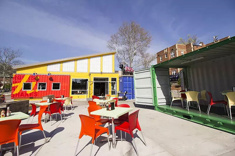 An outdoor patio adds even more seating. - PHOTO BY MABEL SUEN