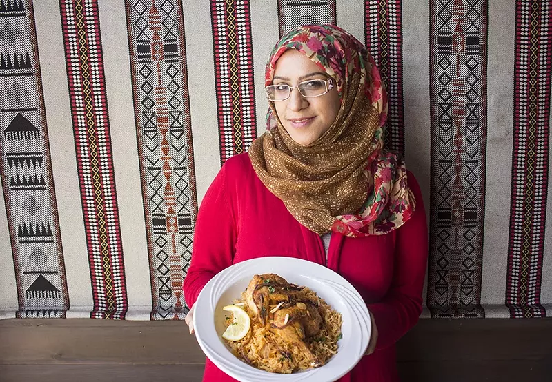 Chef/owner Fedaa Alsadeq. - PHOTO BY MABEL SUEN