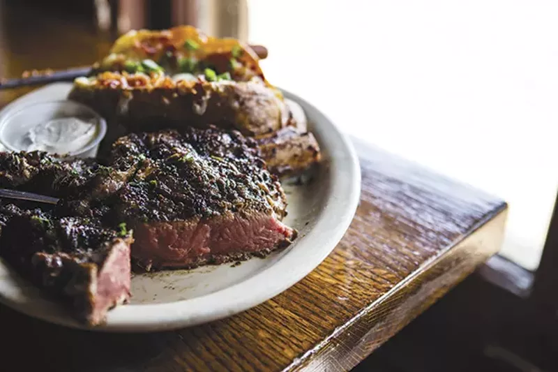 Tucker's Place: readers' choice for best steak. - PHOTO BY ERIC FRAZIER