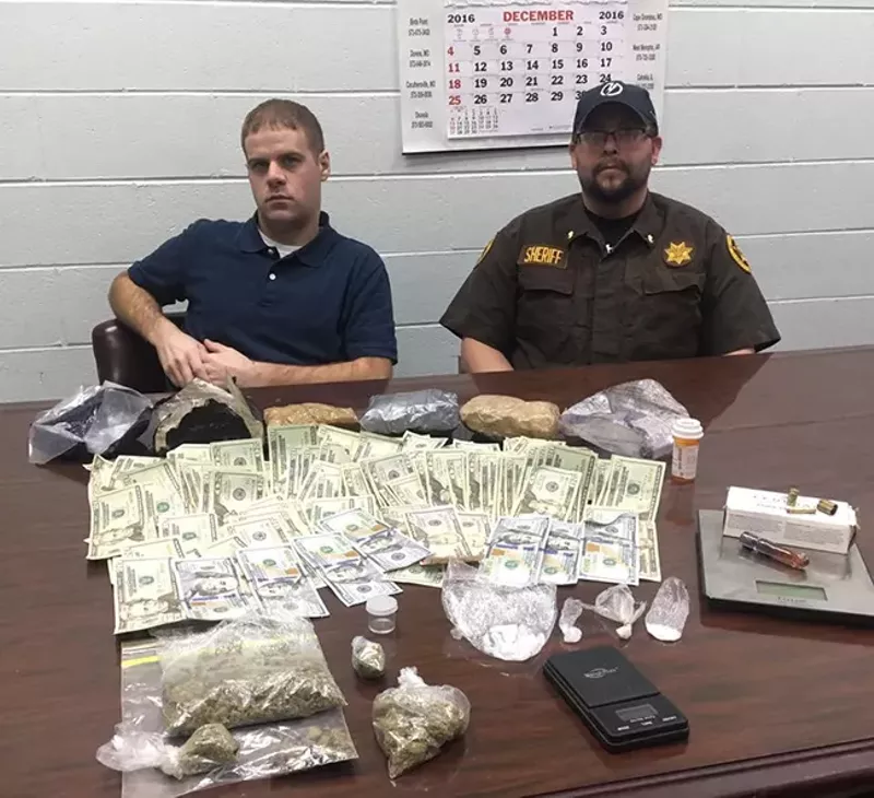 Supporters say Hutcheson was cleaning up Mississippi County. - MISSISSIPPI COUNTY SHERIFF'S OFFICE FACEBOOK
