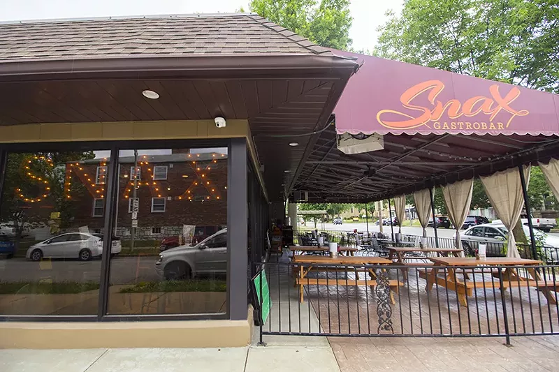 The patio is major draw. - PHOTO BY MABEL SUEN