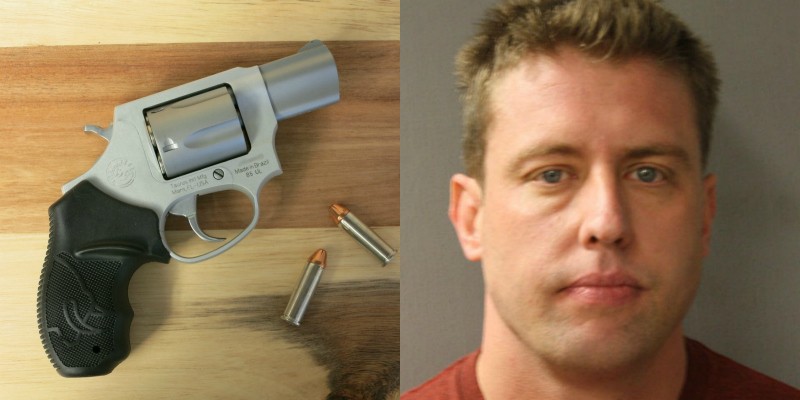 Ex-St. Louis Jason Stockley is accused of planting a .38 Taurus revolver to cover up a murder. - PHOTO VIA JAMES CASE/HARRIS COUNTY SHERIFF'S OFFICE