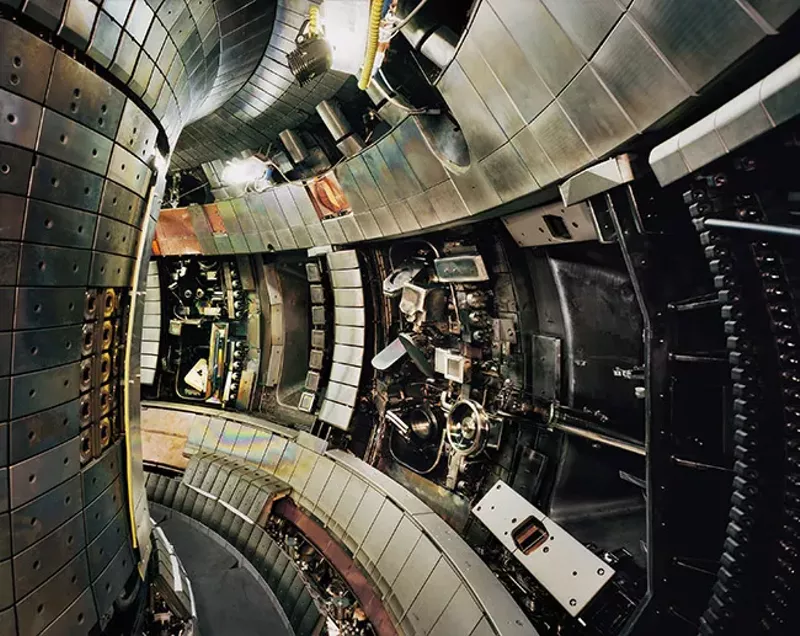 Thomas Struth, German, born 1954; Tokamak Asdex Upgrade Interior 2, Max Planck IPP, Garching, 2009; Chromogenic print; 55 3/4 x 69 5/16 inches; courtesy of the artist © Thomas Struth - (C) THOMAS STRUTH