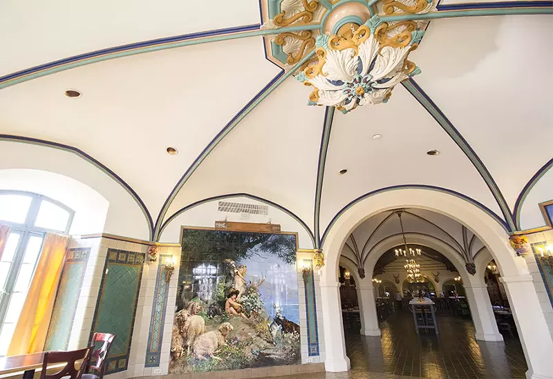 Soaring ceilings provide a measure of grandeur. - PHOTO BY MABEL SUEN