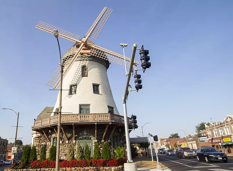 The Bevo Mill is a landmark. - PHOTO BY MABEL SUEN