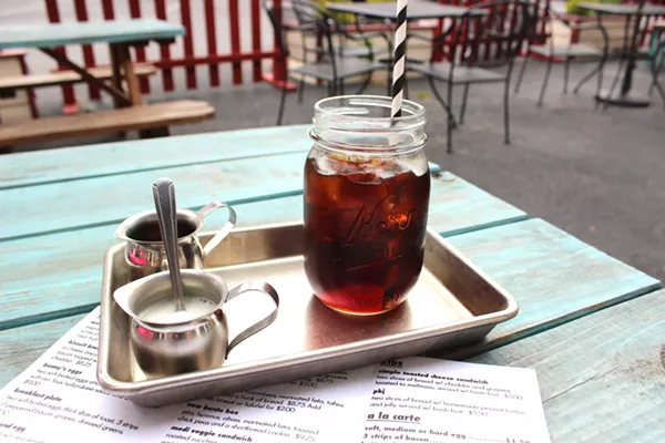 Bitt's cold press coffee. - PHOTO BY LAUREN MILFORD