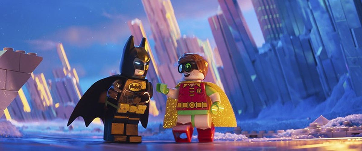 Batman (voice of Will Arnett) is a Lego dude on a mission.