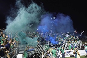 The St. Louligans aren't your father's fan club. - PHOTO BY JASON PATRYLO