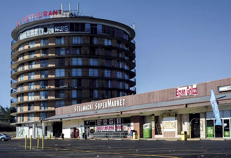 "Come in here on a Friday afternoon or a Saturday morning, and our whole parking lot's full," says Tom Stelmacki, whose business is based in the Tower's adjacent plaza. - KELLY GLUECK