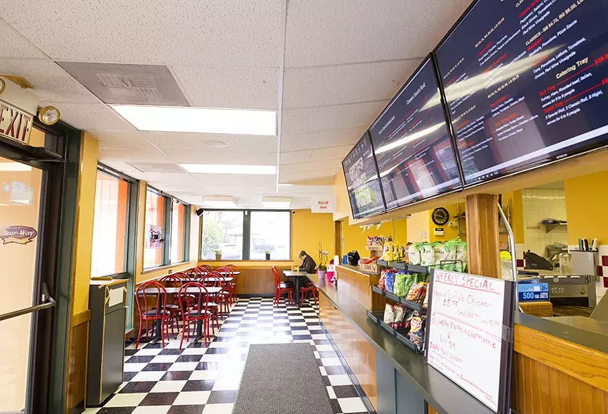 Customers may not be surprised to learn the restaurant is located in an old Quizno's. - MABEL SUEN