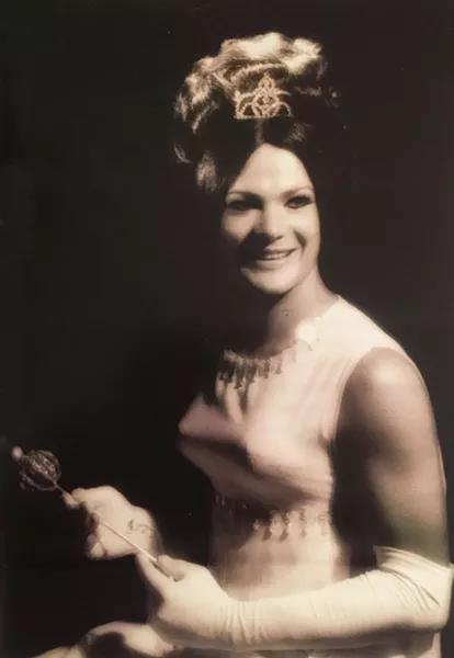 The very first Miss Gay America, Norma Kristie, in 1973. - COURTESY OF NORMA KRISTIE