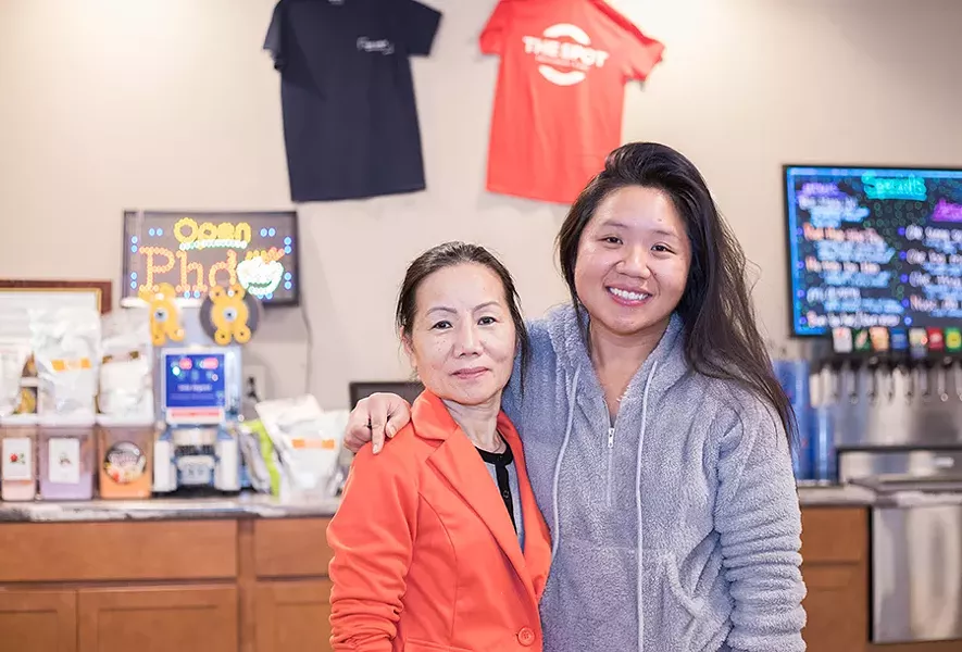 Chef/owner Lisa Pham and her daughter Kathi Pham, who serves as the restaurant’s manager. - MABEL SUEN