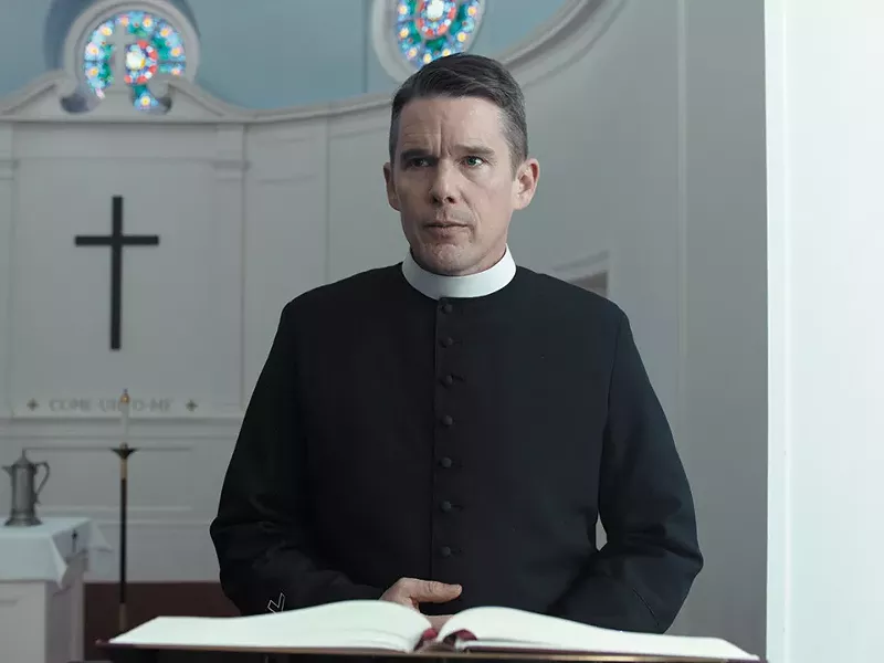 Ethan Hawke plays a troubled priest in First Reformed. - PHOTO COURTESY OF A24