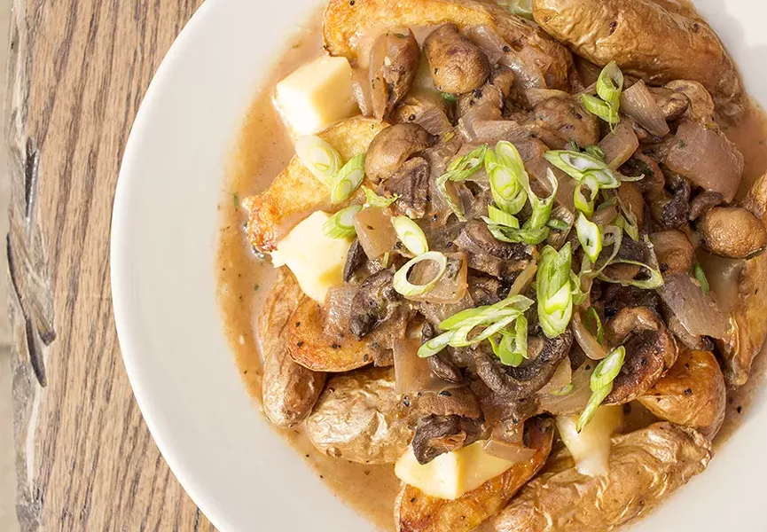 Poutine has become ubiquitous, so naturally Retreat has a version on offer. - MABEL SUEN