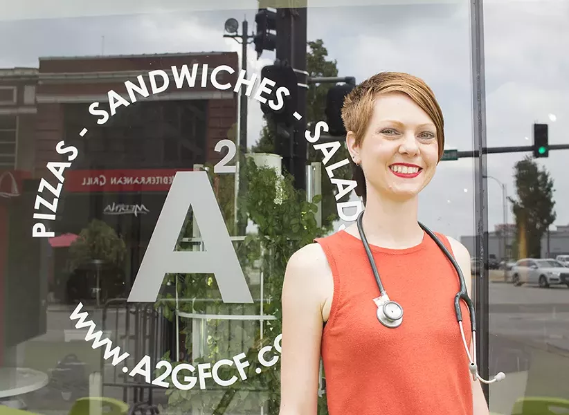 Owner Audrey Faulstich is an RN on a mission to improve health through food. - PHOTO BY MABEL SUEN