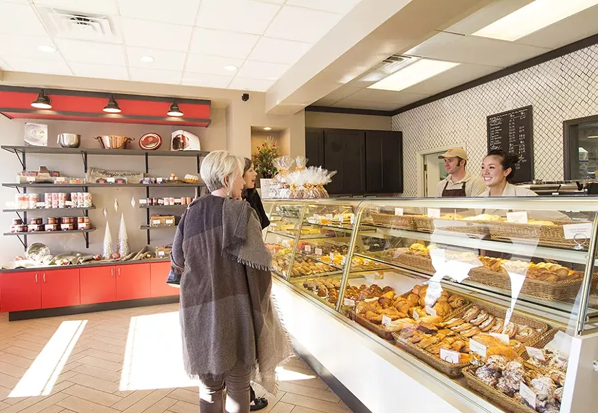 Co-owner Lee Lee Reid greets customers. - PHOTO BY MABEL SUEN