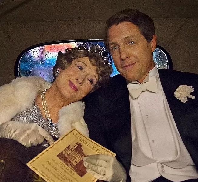 Helen Mirren and Hugh Grant in Florence Foster Jenkins. - © 2016 PARAMOUNT PICTURES. ALL RIGHTS RESERVED