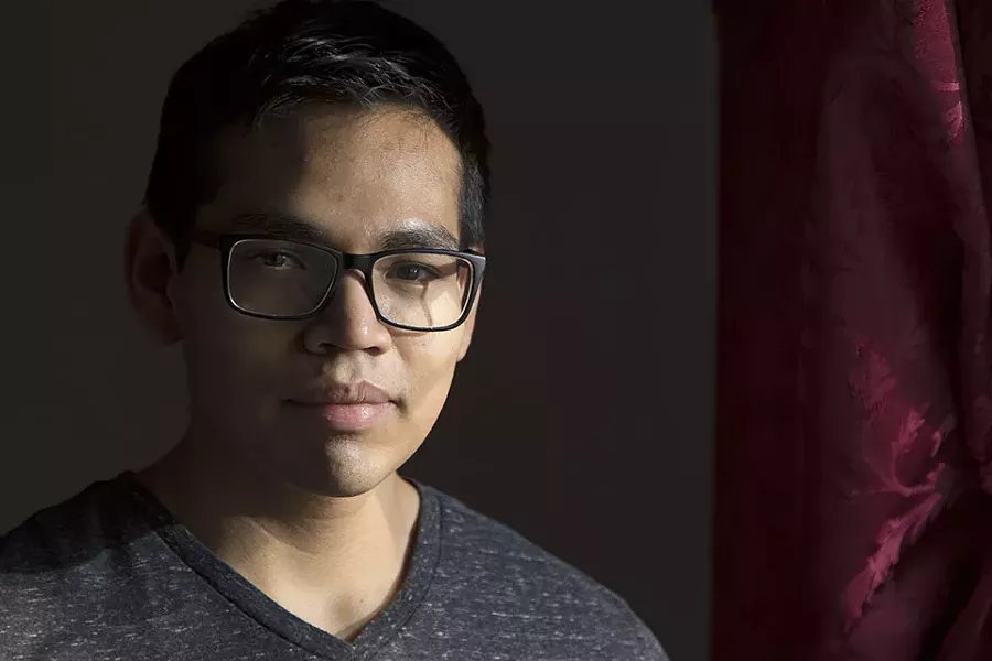 Juan Carlos Valladares-Hernandez is a pre-med student at SIUE. - ZIA NIZAMI
