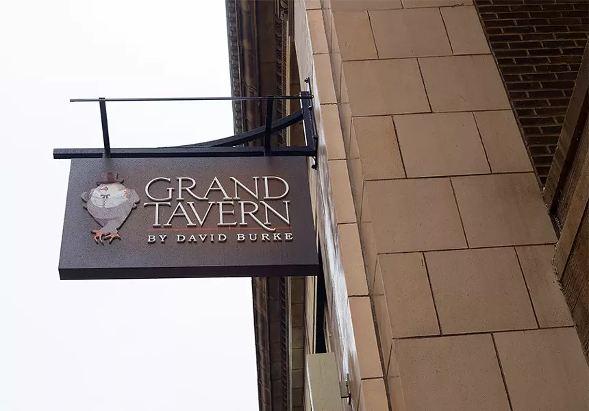 The restaurant is located in Grand Center. - MABEL SUEN