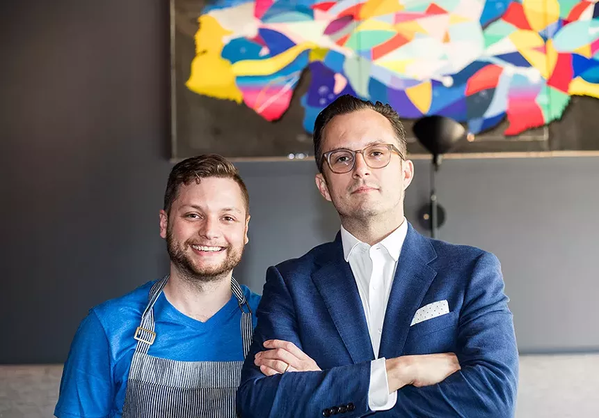 Co-owners Adam Altnether and Chris Kelling. - MABEL SUEN