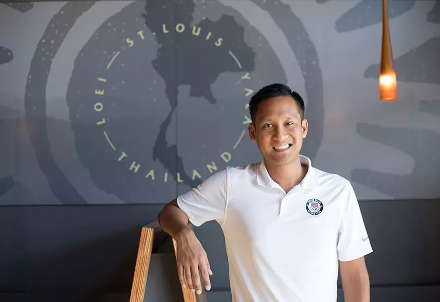 Shayn Prapaisilp’s parents founded the King and I in 1981 and their respective childhoods in Thailand inspired the menu at Chao Baan. - MABEL SUEN