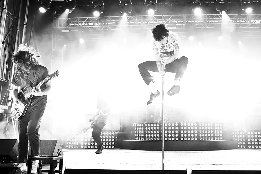 Burrell has shot plenty of national acts, including Kentucky’s Cage the Elephant. - NATE BURRELL