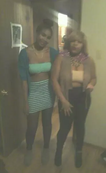 This picture is the only one Courtnesha Rogers (right) still has of her friend Marcia. - COURTESY COURTNESHA ROGERS