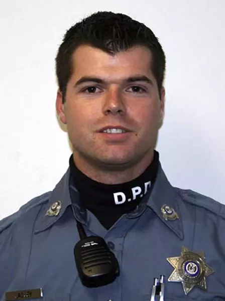 Josh Lasley was a police officer in Desloge before joining the St. Louis County Police Department. - IMAGE VIA DESLOGE POLICE DEPARTMENT