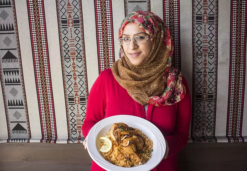Chef/owner Fedaa Alsadeq. - PHOTO BY MABEL SUEN