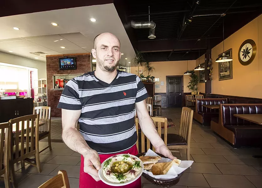 Owner Abed Qasem. - PHOTO BY MABEL SUEN