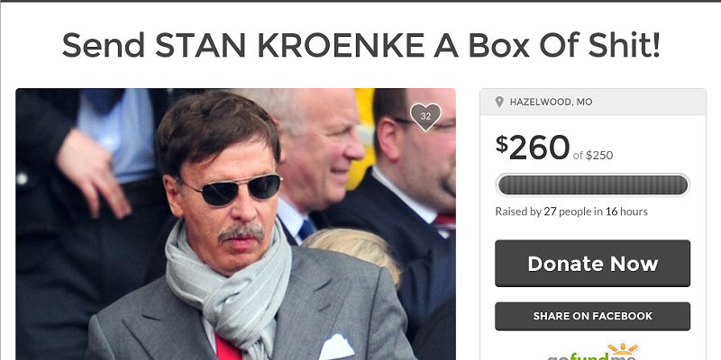 News Blog St Louis And Events Riverfront Times Two Dozen People Just Donated Money To Send Stan Kroenke A Box Of