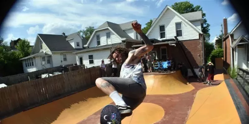 St Louis Genius Replaces Entire Yard With Skate Park Leaves Lawn