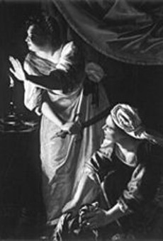Artemisia Gentileschi's "Judith and Her Maidservant," 1619