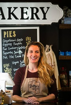 Dottie Silverman left behind a successful career in law to follow her passion at Dottie's Flour Shop.
