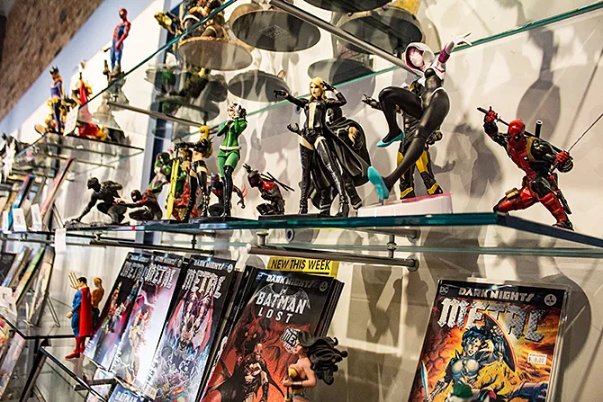 Star Clipper: a downtown destination for comic book lovers. - SARA BANNOURA