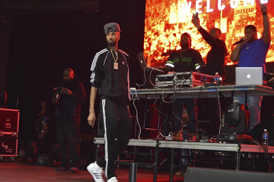 Slim Cunningham worked with Nelly before their falling out. - BEN WESTHOFF