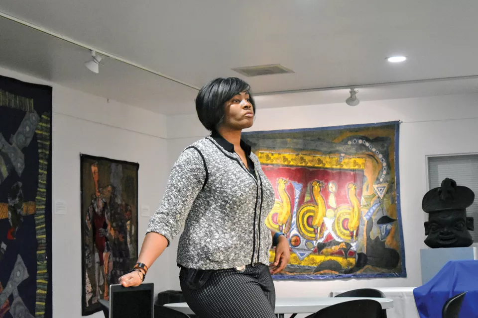 Sgt. Heather Taylor, president of Ethical Society of Police. - DOYLE MURPHY