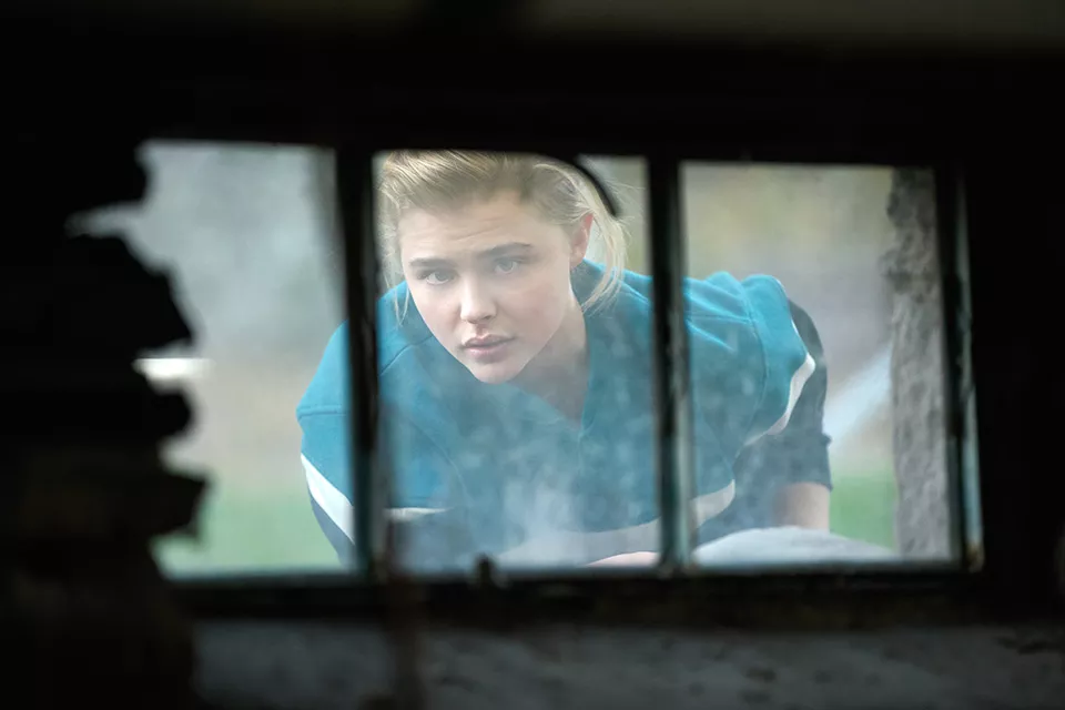 Moretz turns the slight story into a small portrait of courage. - ©2017 BEACHSIDE FILMS, LLC