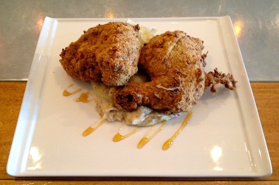The fried chicken at Home Wine Kitchen | Ian Froeb