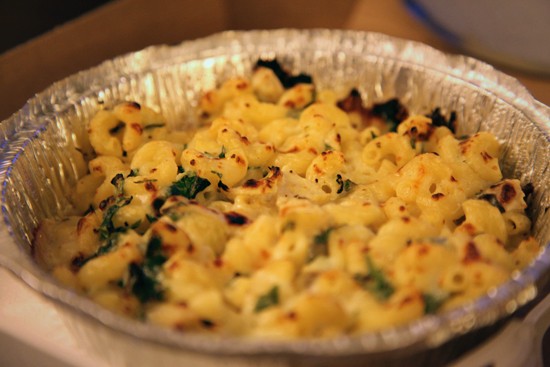 "Limited Edition Spinach Artichoke Mac & Cheese": Not for chips or children. - KATIE MOULTON