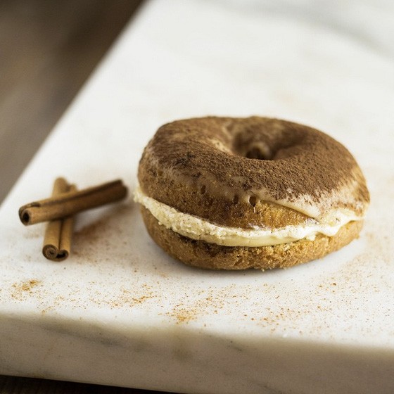 Tiramisu donut from Strange Donuts. | Instagram/@strangedonuts