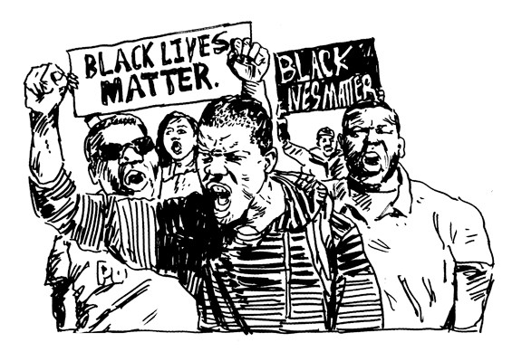 #BlackLivesMatter - ILLUSTRATIONS BY MARK ANDRESEN