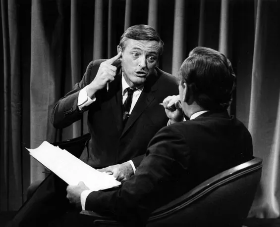 William F. Buckley and Gore Vidal. - COURTESY MAGNOLIA PICTURES