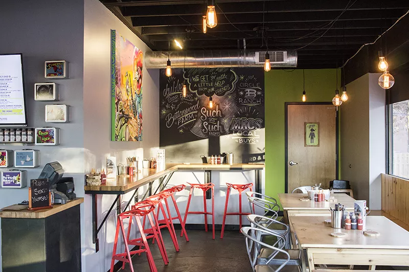 Byrd & Barrel's interior. - MABEL SUEN