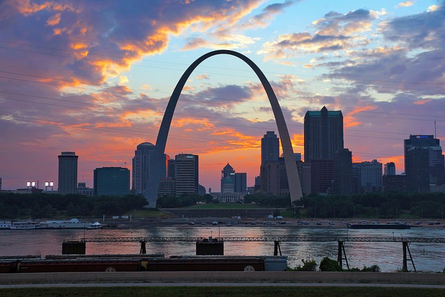 St. Louis&#39; Sunset Last Night Was Amazing | News Blog
