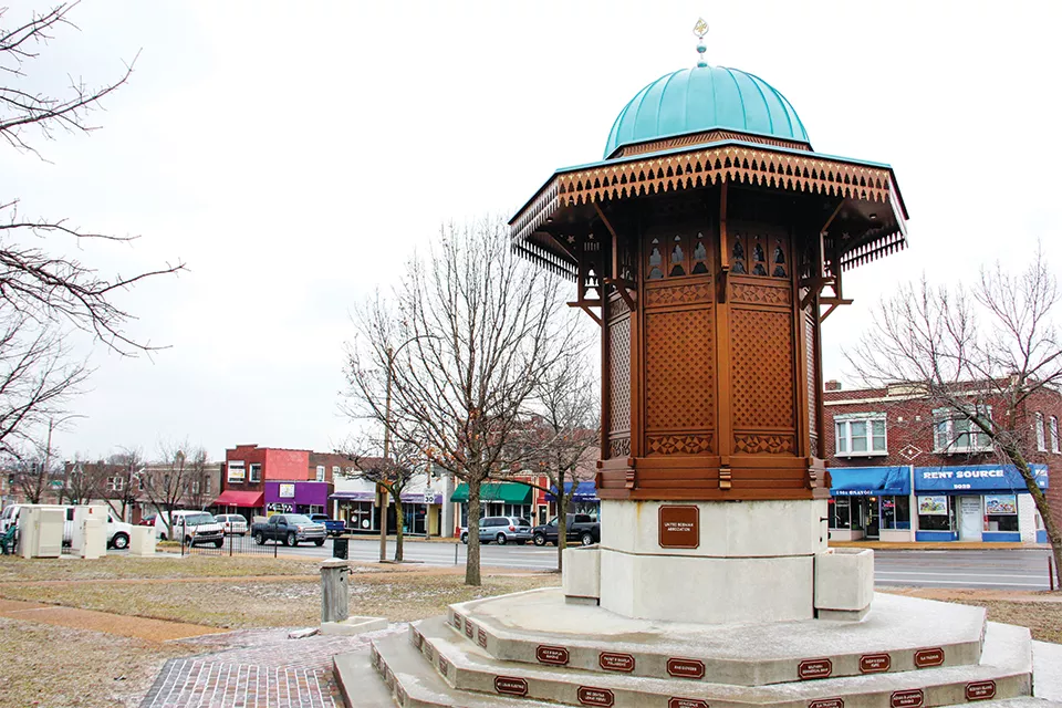 For a walking tour of "Little Bosnia," start at the neighborhood's Sebilj. - DANNY WICENTOWSKI