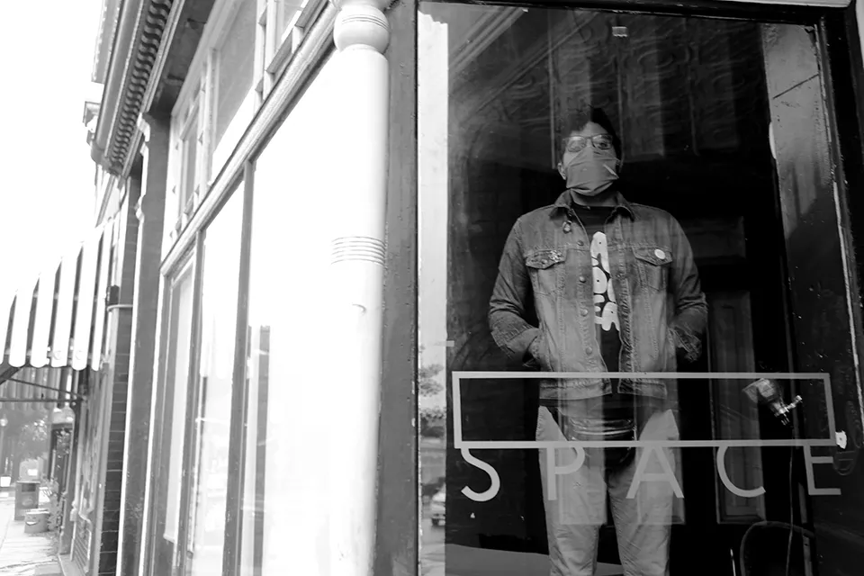 Kaveh Razani of Blank Space. - NATE BURRELL
